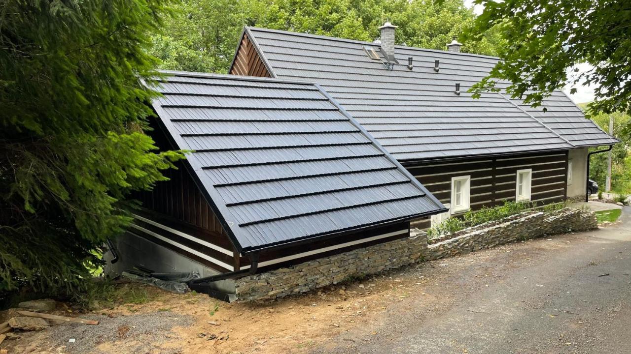 Chalupa Horní Heřmanice Horni Hermanice  Exterior foto
