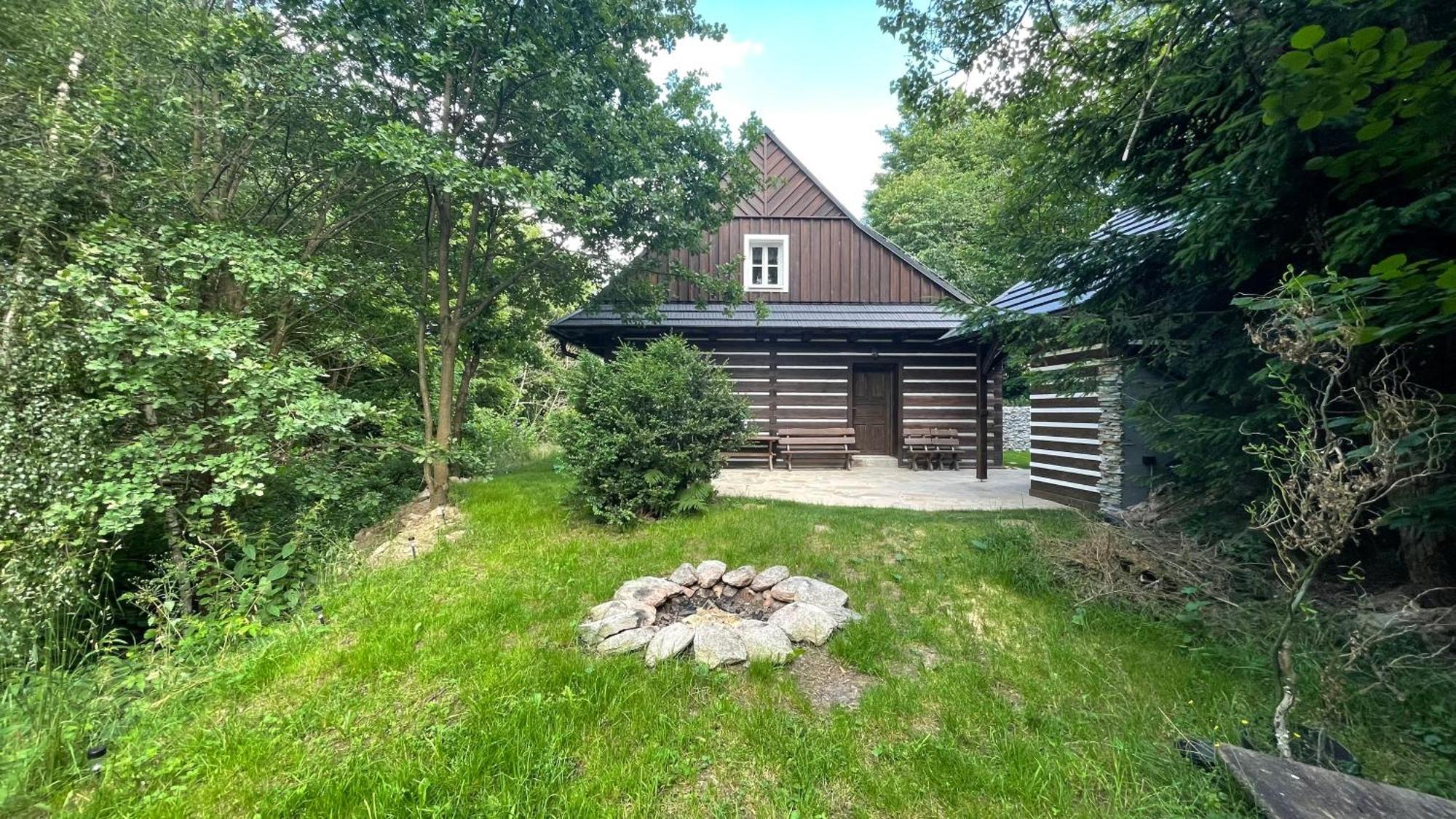 Chalupa Horní Heřmanice Horni Hermanice  Exterior foto